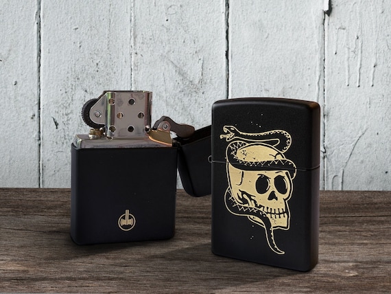 Mechero Zippo Skull Desing