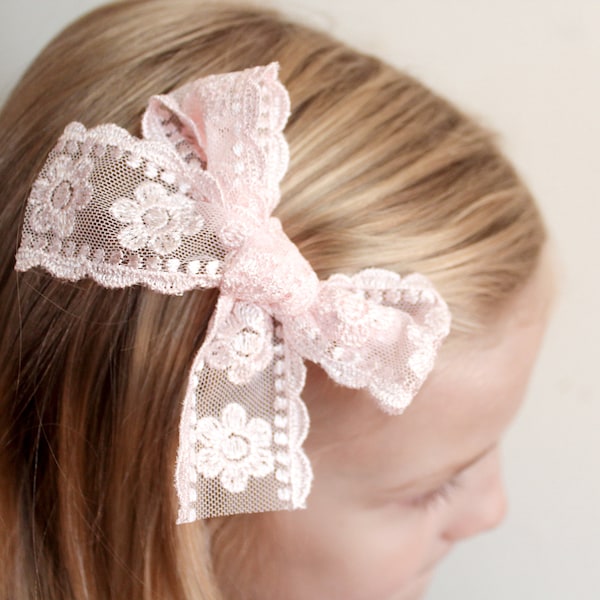 Lace Hair Clips Etsy