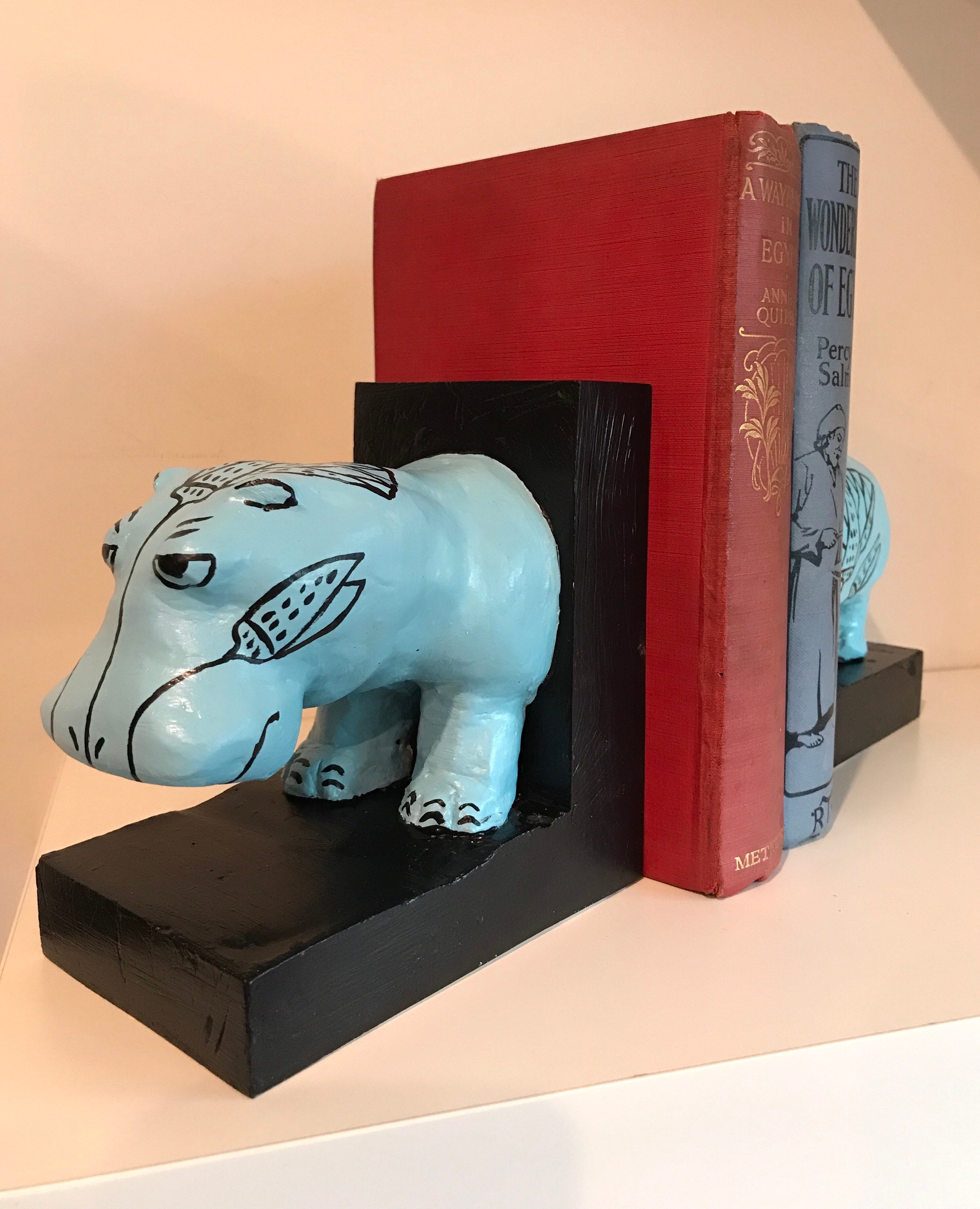 Egyptian William Hippo Bookends Etsy