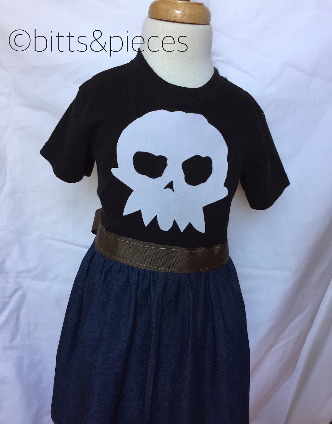 Sid From Toy Story-inspired Comfy T-shirt Dress, Sizes 2, 3, 4, and