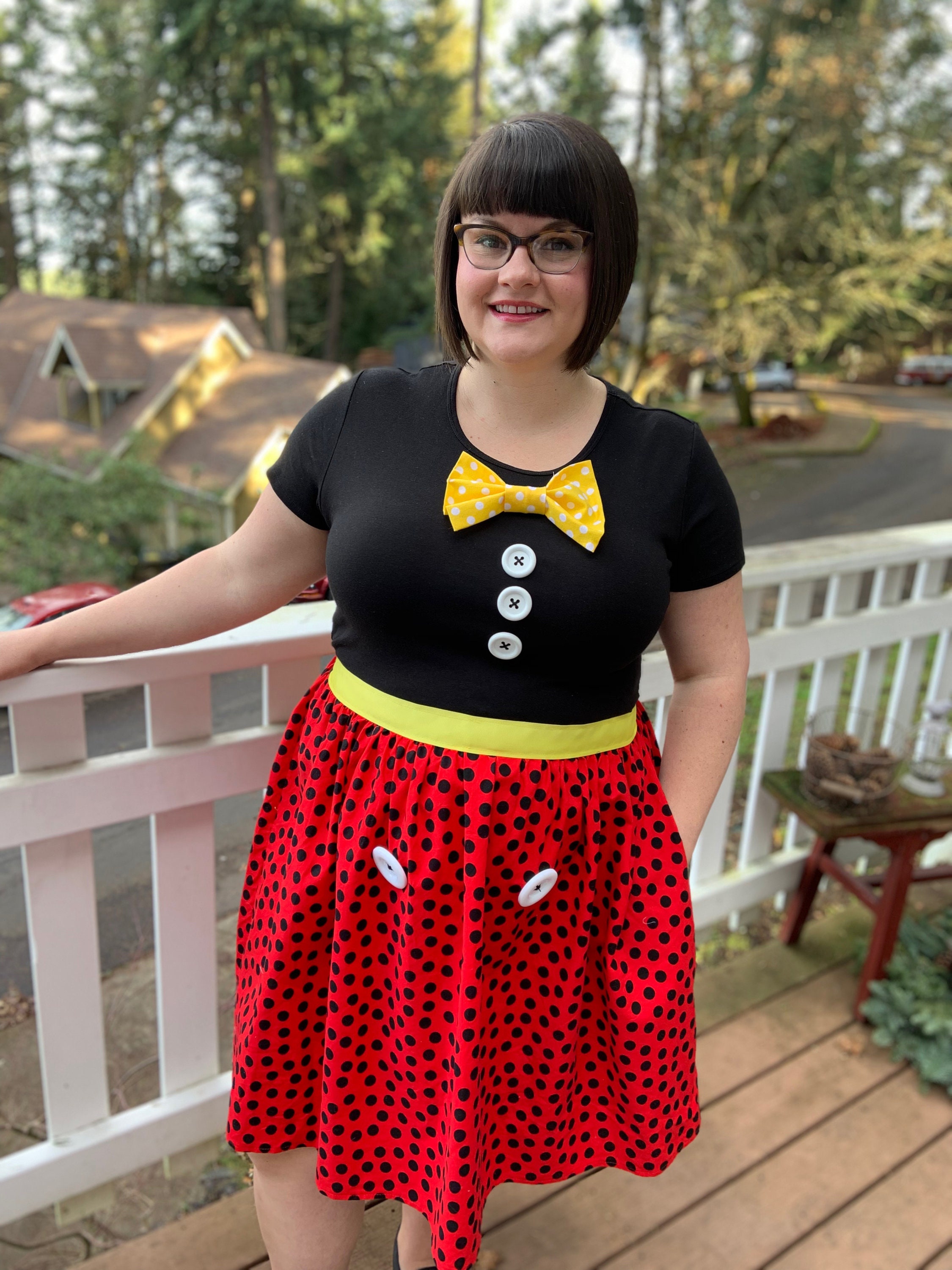 Minnie mouse plus shop size dress