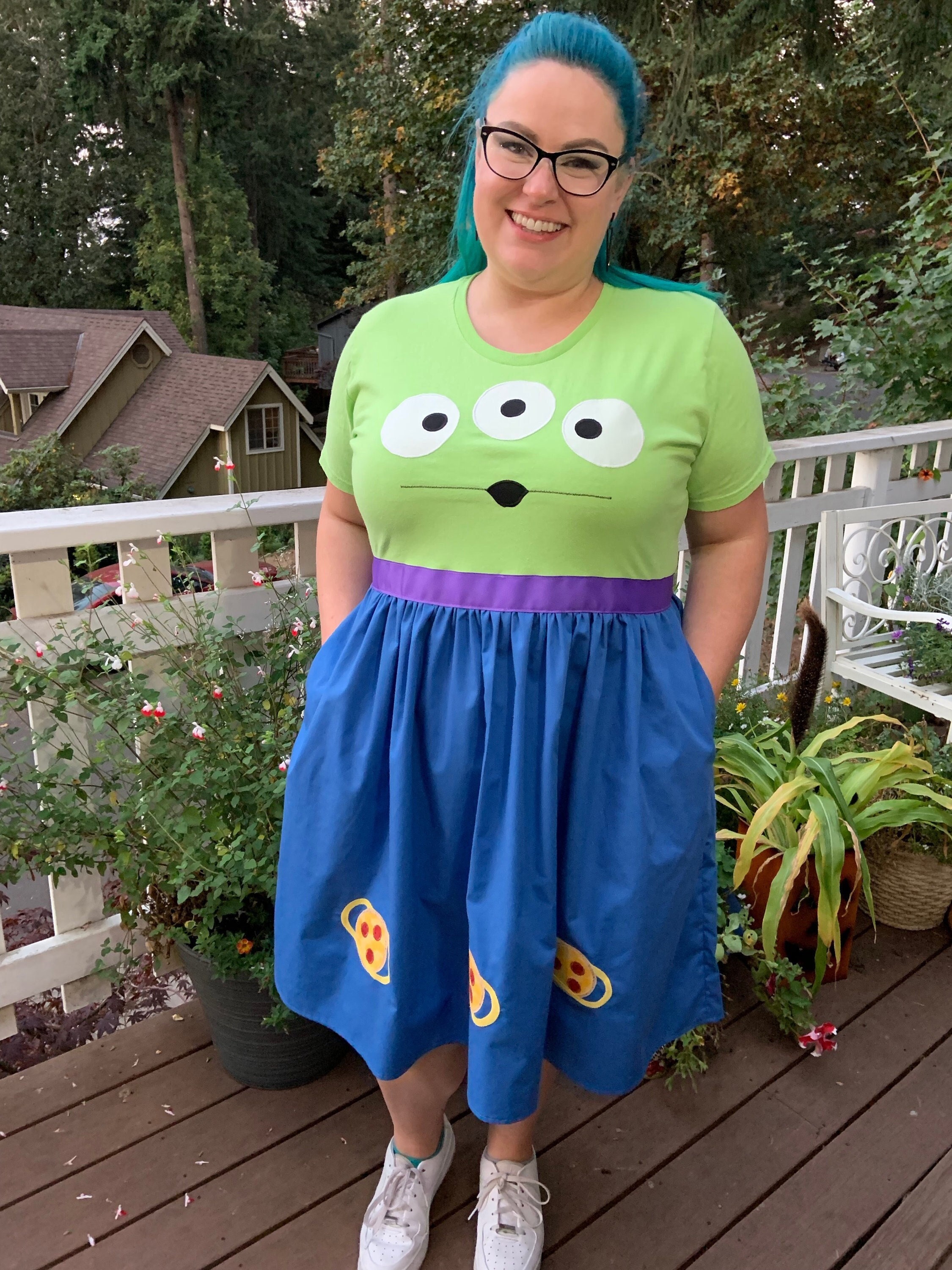  Adult Disney and Pixar Toy Story Alien Costume