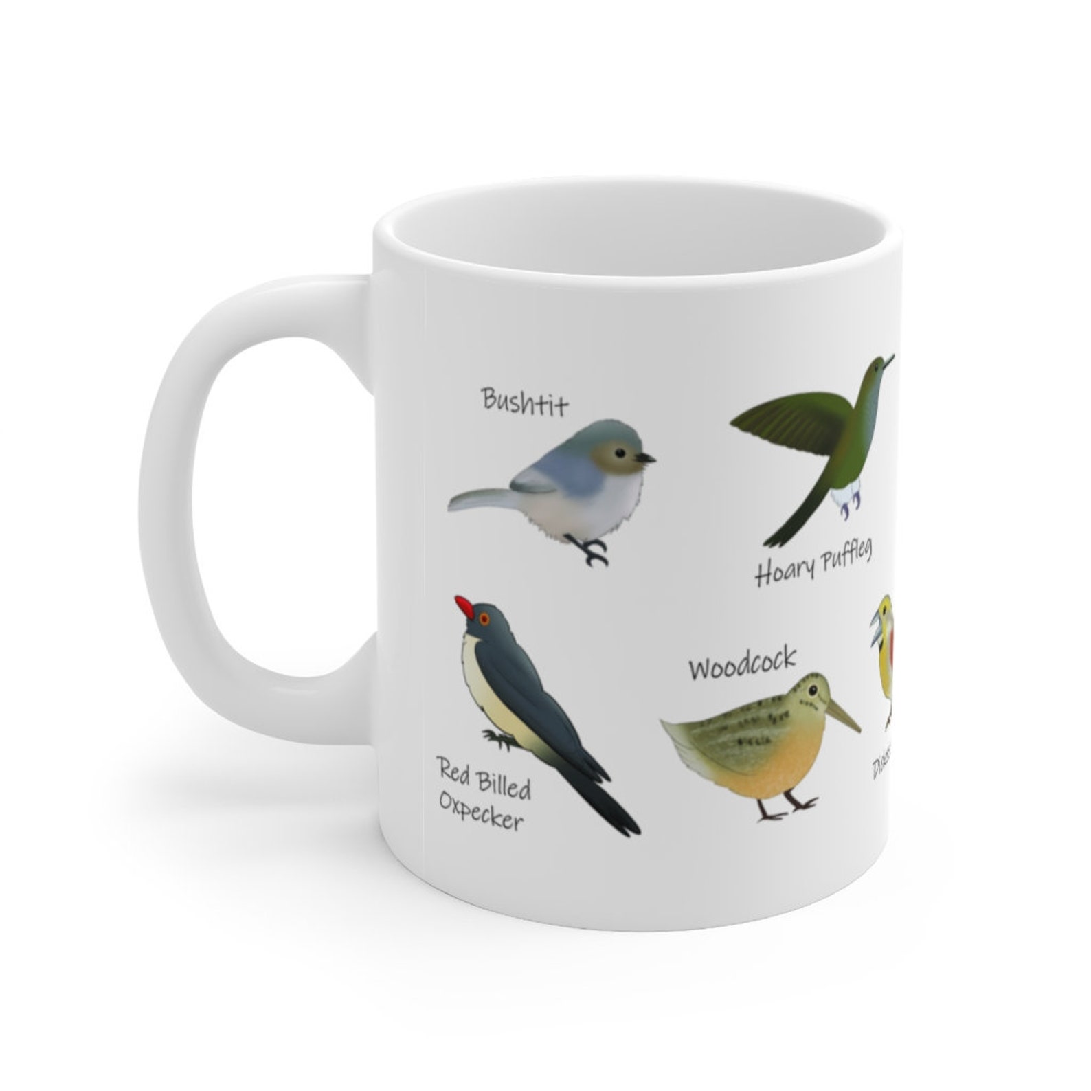 Funny “fowl Language” Bird Mug Hilarious Gift for Birdwatchers, Bird