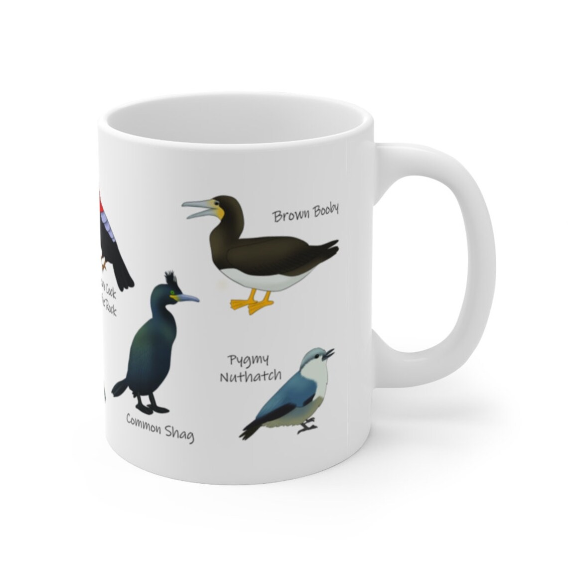 Funny “fowl Language” Bird Mug Hilarious Gift for Birdwatchers, Bird