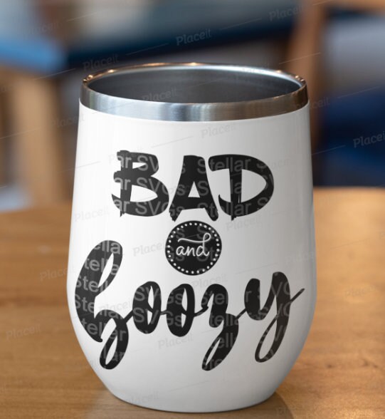 BAD AND BOOZY Svg Png Jpg Pdf Eps for Silhouette Cameo and Cricut - Etsy