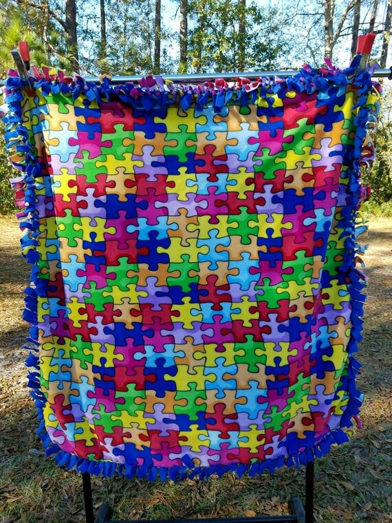 autism awareness blanket