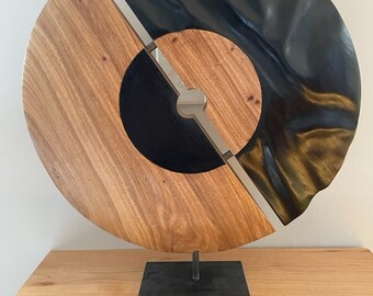 木彫り モダンアート、装飾、現代、抽象、彫刻 - Etsy 日本