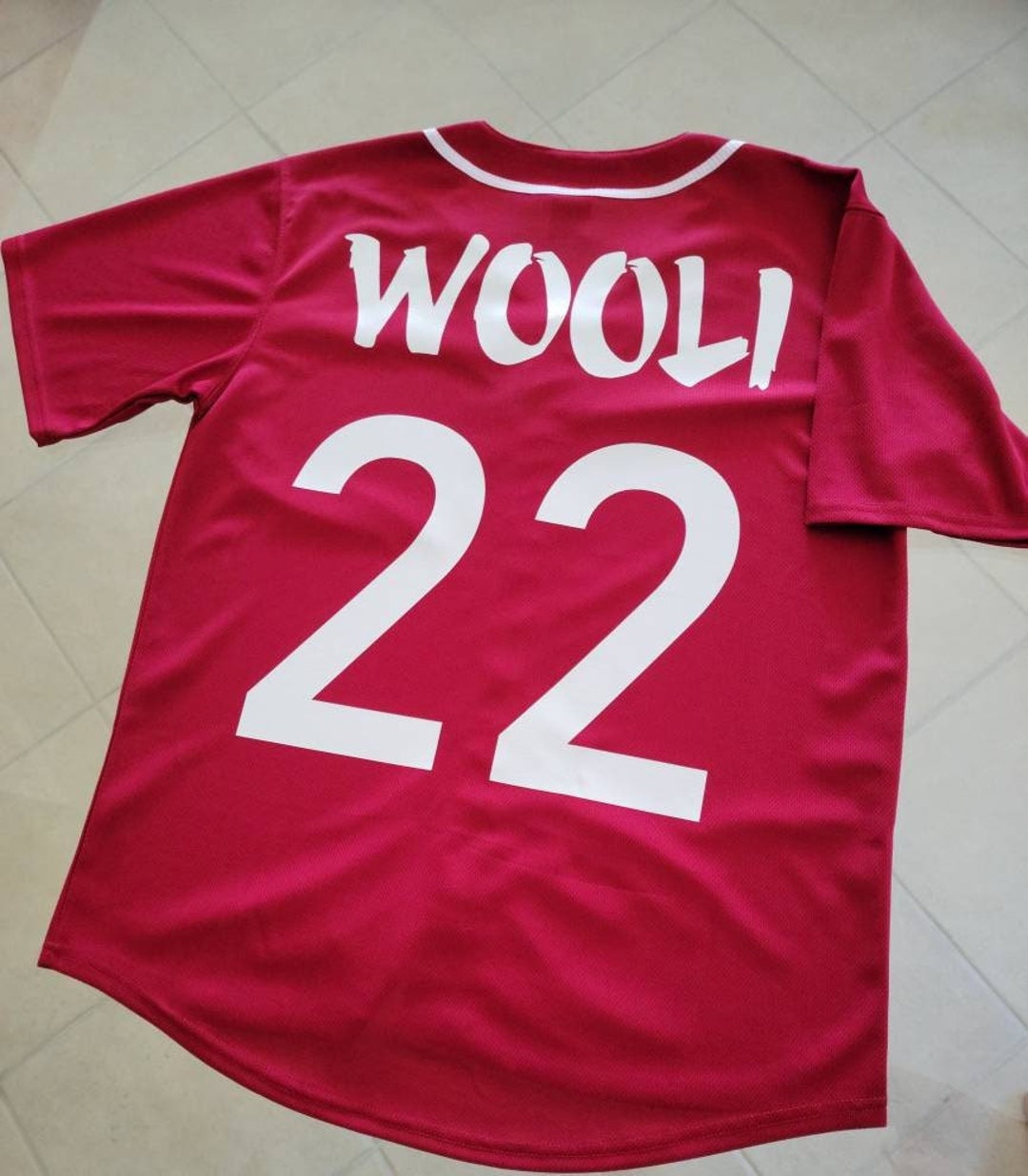 Men's/unisex EDM DJ Wooli Button up Baseball Jersey For Etsy