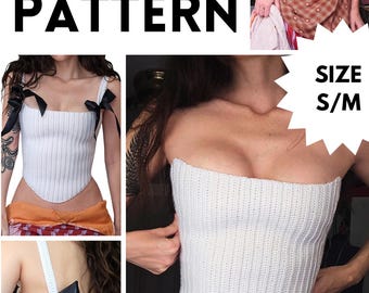 CROCHET CORSET Pattern (S/M)