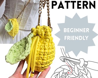 LEMON Mini Bag Crochet Pattern