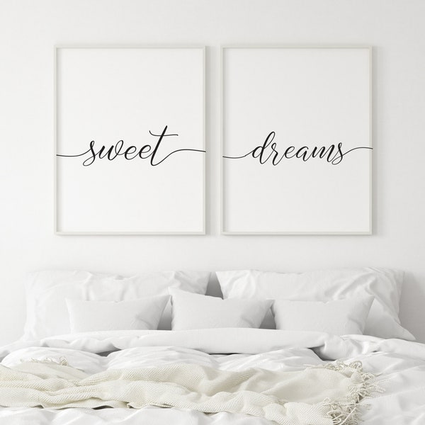 Above Bed Art Etsy