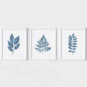 Botanical Art - Botanical print set - botanical prints - botanical wall art - botanical printables - set of three prints - christmas gift