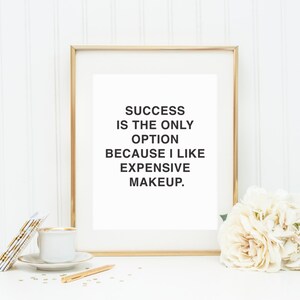 Makeup Printable - Fashion Print - Makeup Print - Beauty Decor ...
