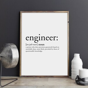 Engineer Print Engineer Gifts Engineer Mom Engineer Engineer Graduation ...