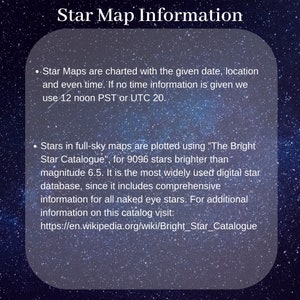 Night Sky Print engagement gift Night sky Map night sky custom custom constellation map personalized star map star map image 6