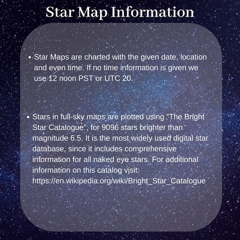 Night Sky Print engagement gift Night sky Map night sky custom custom constellation map personalized star map star map image 6