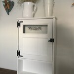 Farmhouse Style Wall Mounted Cabinet 20 X 30 Medicine Etsy