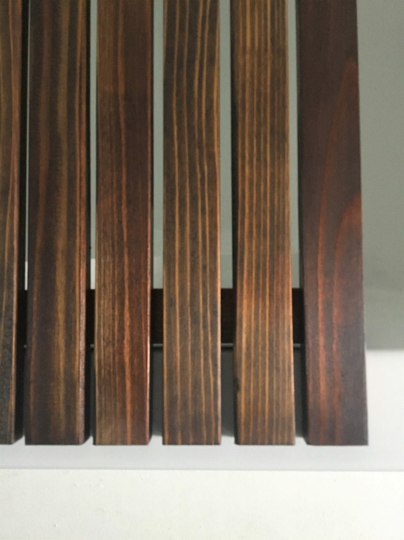 Cedar Slats Bath Tray Minimalist Bath Tub Tray Walnut Etsy Canada