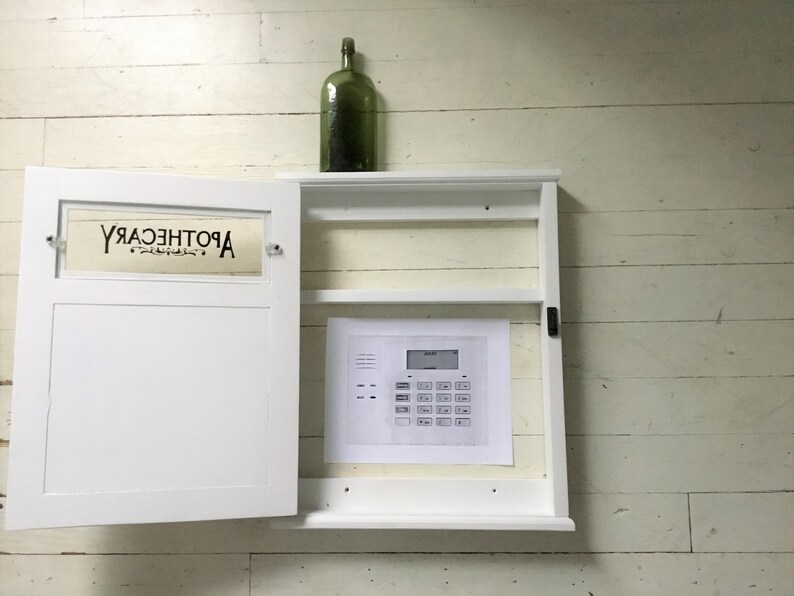 Wall Console Cover Fuse Box Cover Hidden Storage Etsy