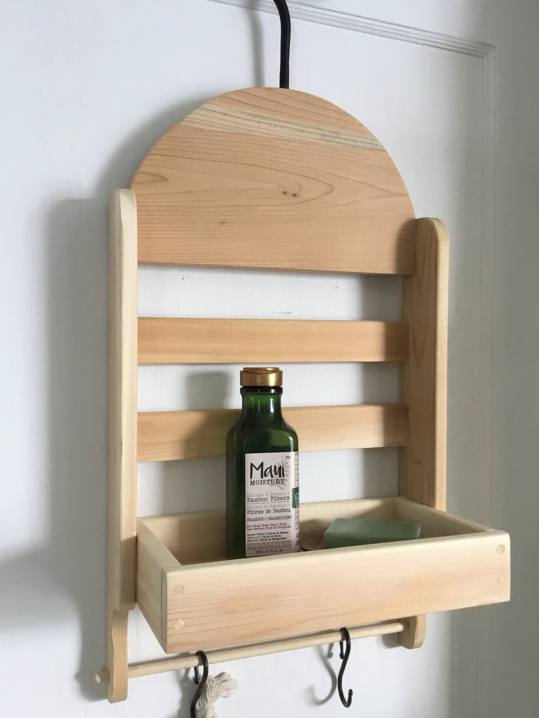 Small Teak Shower Caddy - Organize in Style I AquaTeak