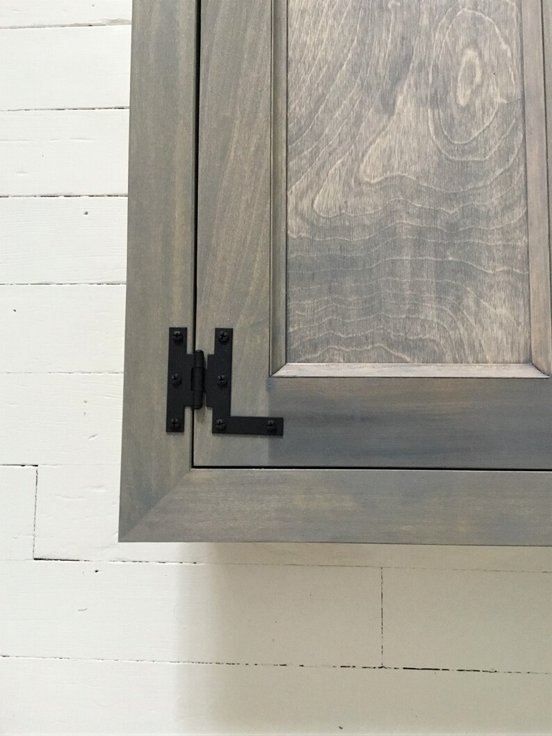 Farmhouse Style Recessed Medicine Built in Washroom Etsy