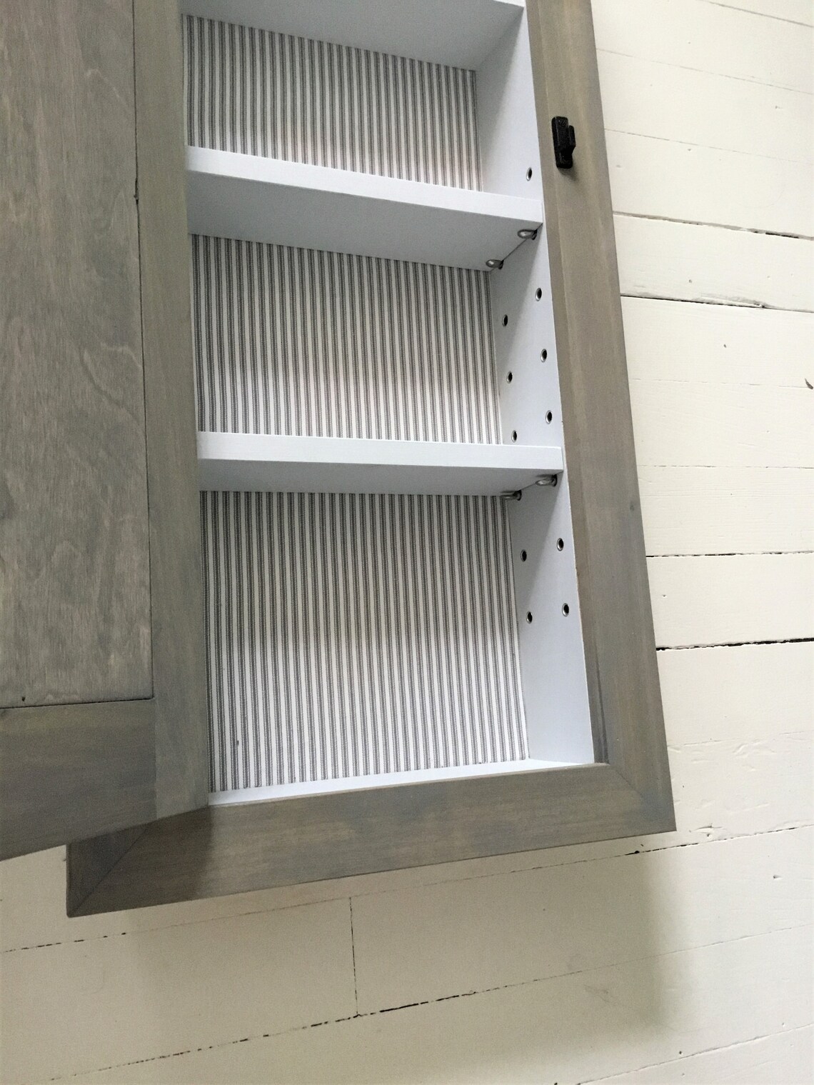 Farmhouse Style Recessed Medicine Cabinet Built in Washroom - Etsy