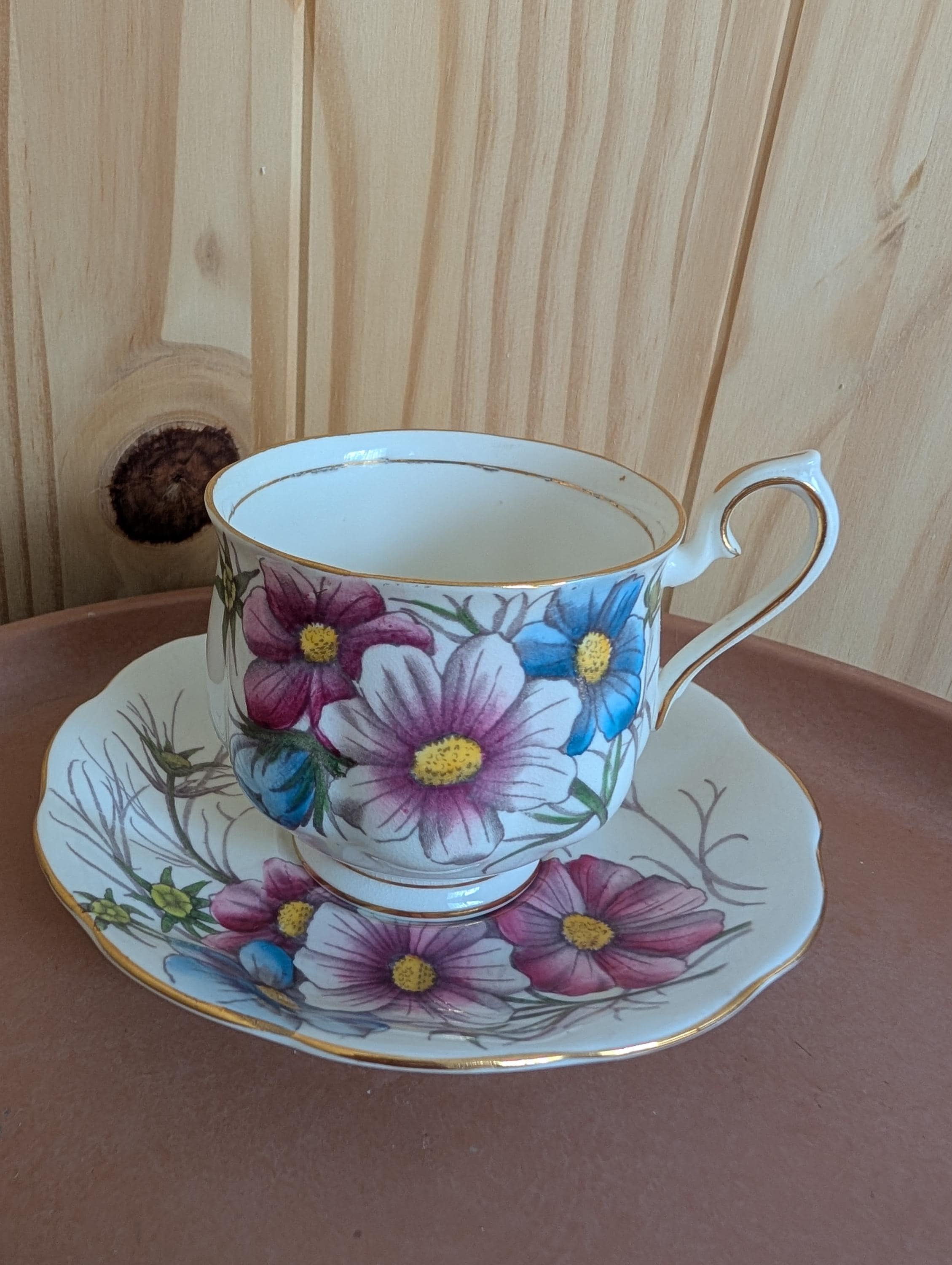 Royal Albert Flower of the Month Teapot - Etsy