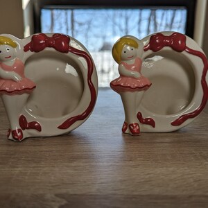 Pair Of Ballerina Picture Frames | Ceramic Children&#39;s Picture Frame | Dancer Frame