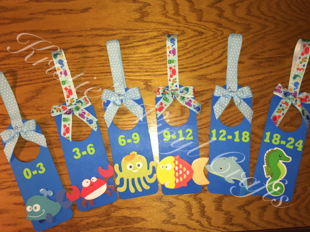 Baby Wooden Closet Dividers Etsy