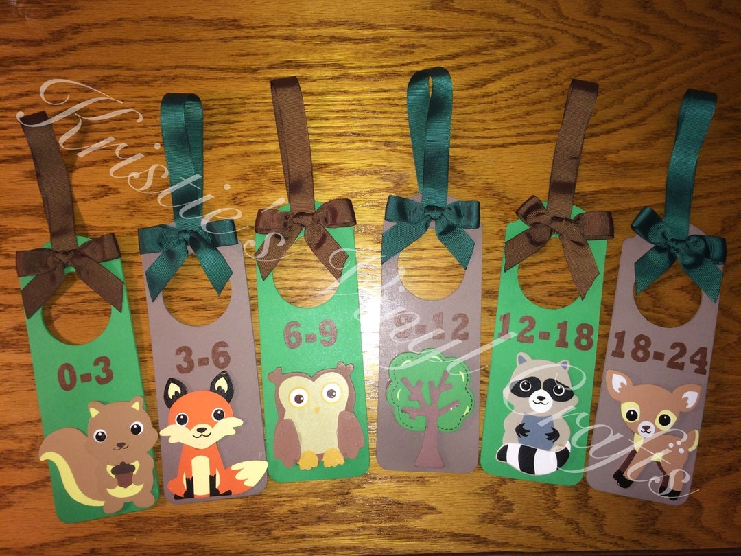 Baby Wooden Closet Dividers Etsy