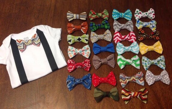 newborn bow tie onesie