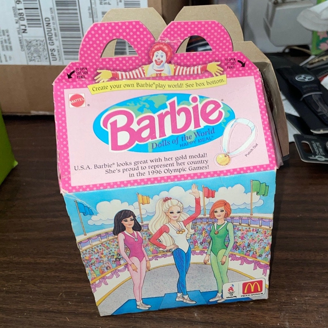 1996 Mcdonald's Happy Meal Barbie Dolls of the World Complete Set
