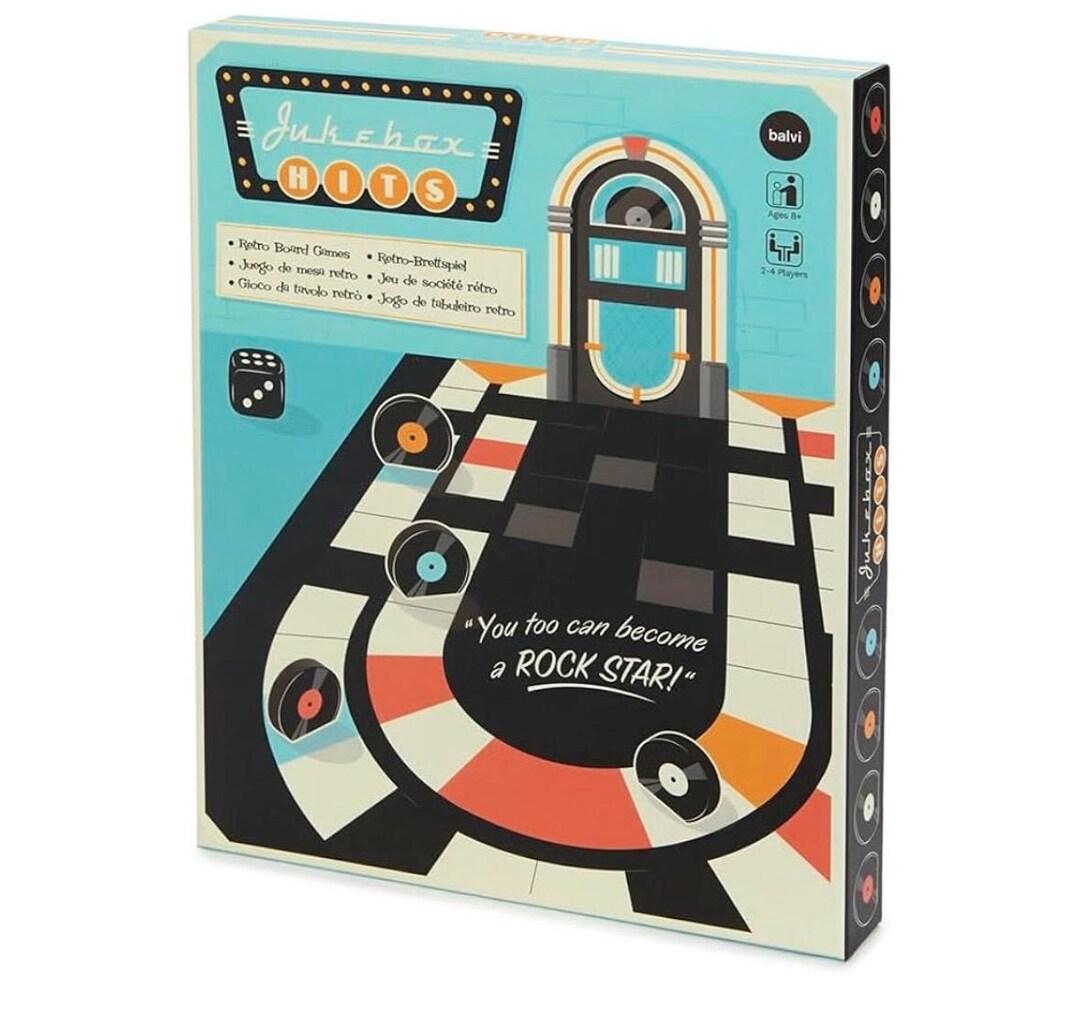 Jukebox Hits Board Game - Etsy