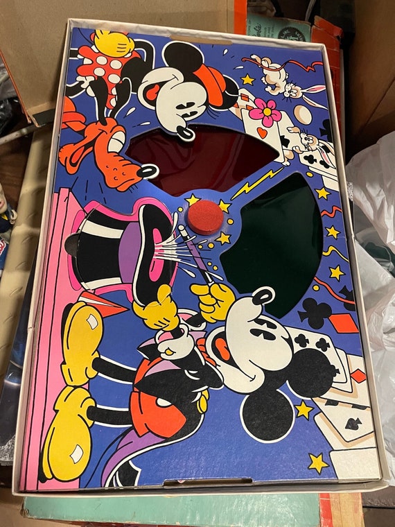 Vintage Tricky Mickey Magic Colorforms Walt Disney Productions