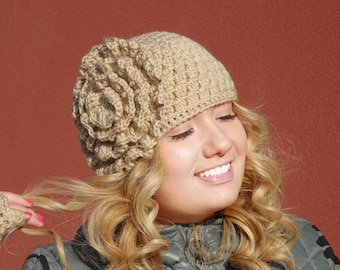 Crochet woman hat pattern,Crochet hat LOLITA pattern,PDF pattern,Woman hat pattern