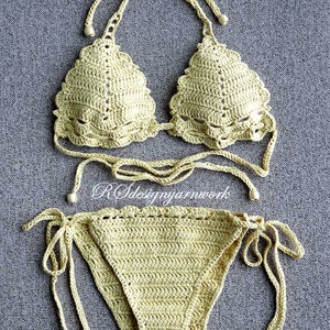 GEHAAKT bikinipatroon--Bikiniset &quot;AMALIA&quot;, haakpatroon.PDF. Gehaakte bikiniset.Haakpatroon bikini.Bikini haken.Bikini patroon