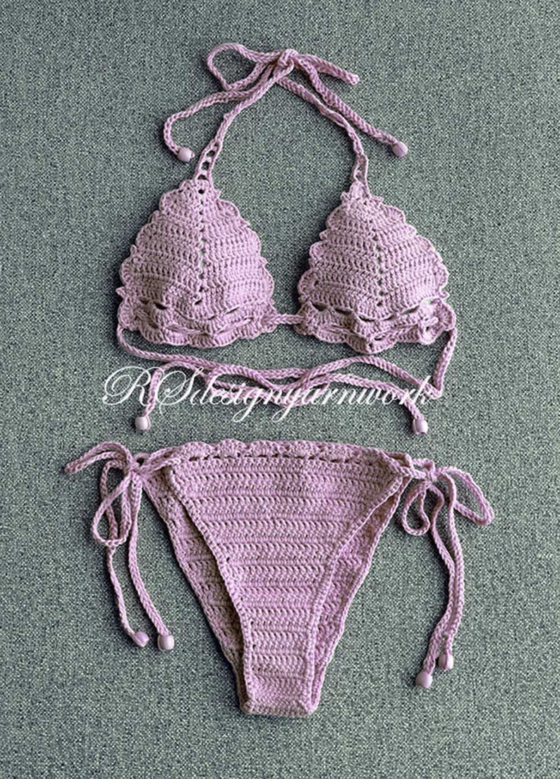 CROCHET Bikini Patternbikini Set amalia, Crochet Pattern.pdf. Crochet