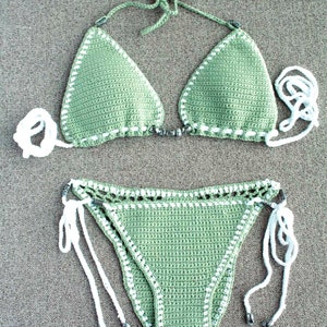 Crochet bikini sale. Sample sale. Crochet swim wear. Crochet bikini set. Size S, M. Bikini sale.