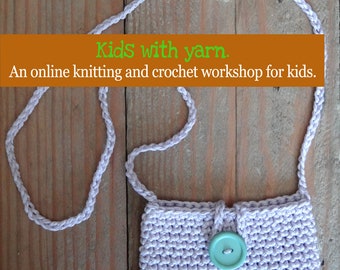 Crochet mini purse pattern