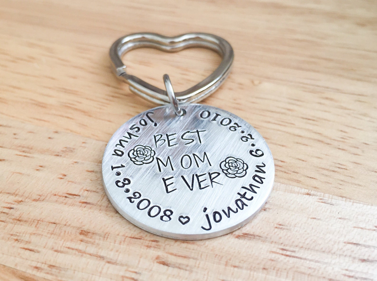 Best Mom Ever Keychain Mom Keychain Gift Mother's Day Etsy