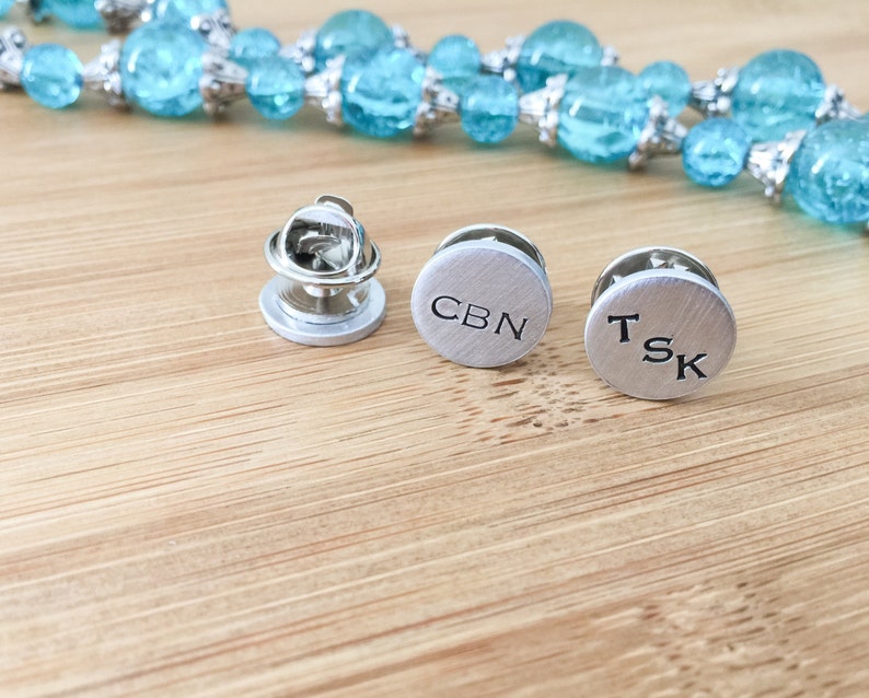 personalized tie pin