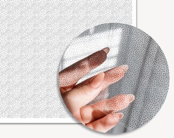 MINI SPOTTED Planner Dashboard Transparent Vellum Scrapbooking Cardmaking