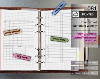 Plan: Weekly