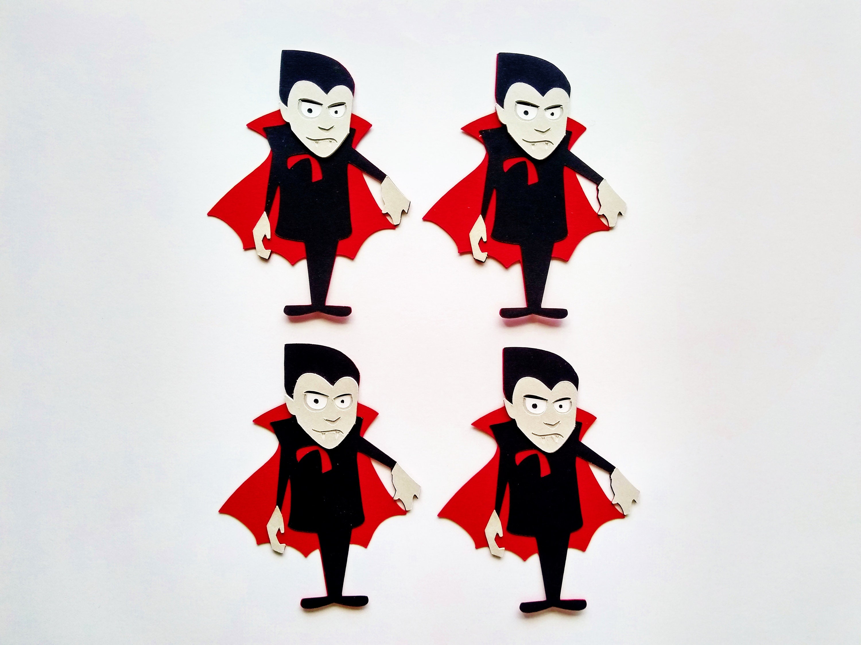 Halloween: Dracula Die-Cut Character - Removable Wall Adhesive Wall Decal Giant Character +2 Wall Decals 25W x 49H