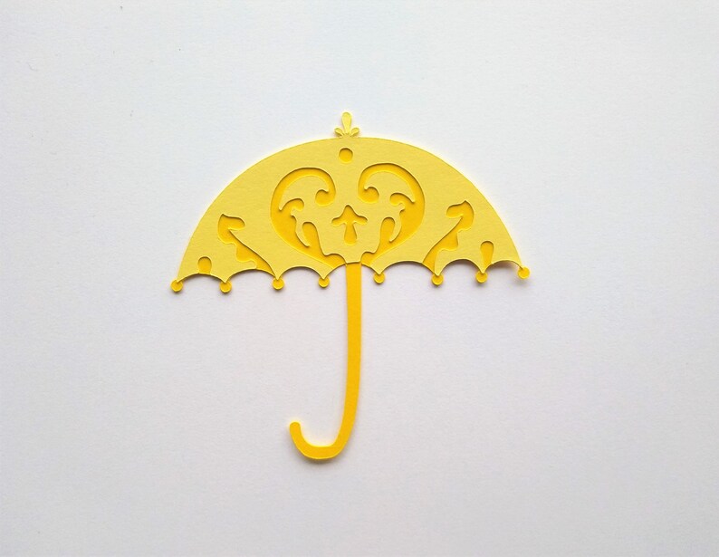 Umbrella Decoration Paper Umbrella Set of 4 | Etsy