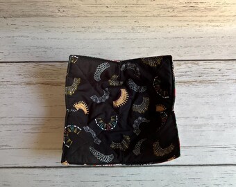 Ruth Bader Ginsburg Bowl Cozy, Notorious RBG Hot Bowl Pad, Lace Collar Soup Bowl Holder, Feminist Microwave Safe Gift BC263
