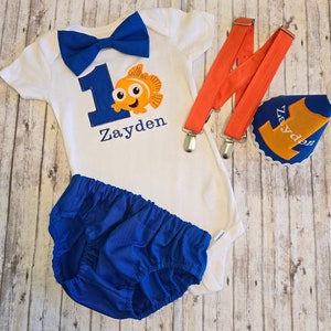 Finding nemo 1st birthday outfit shop