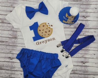Cookie Birthday outfit, Cake Smash outfit,Cookie Cake smash photos,First Birthday outfit,Birthday Party,Elmo Birthday Party, Monster outfit