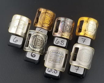 Cadillac Car Key Ring Jewelry Automotive Chevrolet Chevy Industrial Machine Age Steam Punk hipster men women&#39;s Handmade Automobile Gift