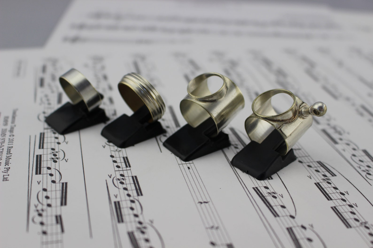 Silver Flute Ring Made from authentic musical music instrument Etsy